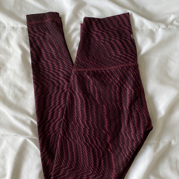 SOLD - Lululemon WunderUnder Leggings - Picture 2 of 3
